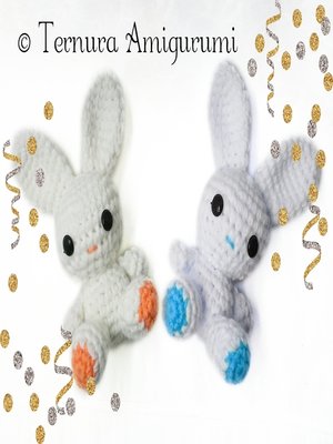 cover image of crochet pattern of little bunny